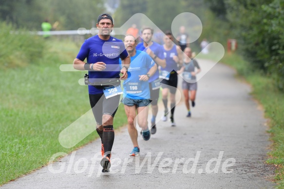 Hofmühlvolksfest-Halbmarathon Gloffer Werd