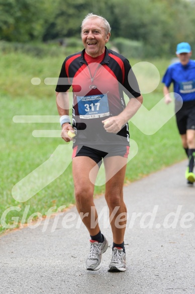 Hofmühlvolksfest-Halbmarathon Gloffer Werd